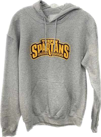 Turpin Spartans Sport Grey Gildan 18500 Hoodie